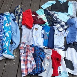 25+ pieces baby boy bundle set haul
